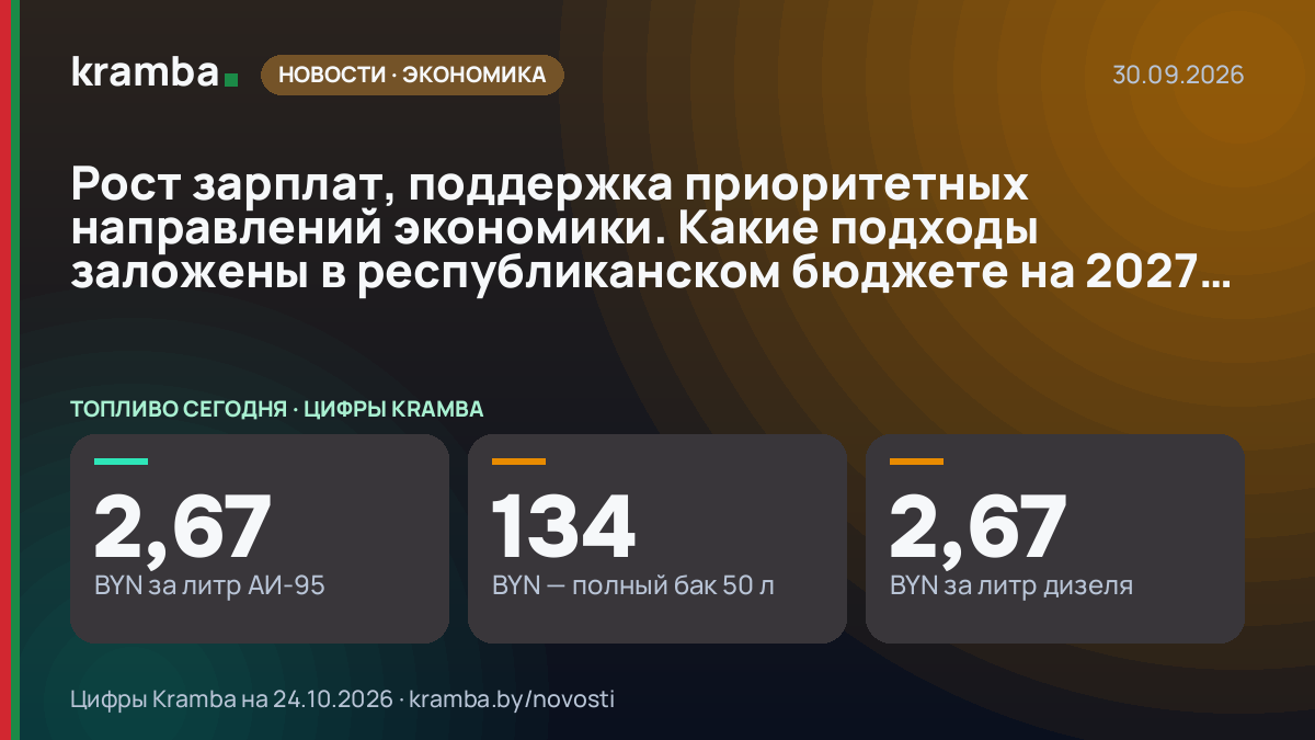 Инфографика Kramba: Рост зарплат, поддержка приоритетных направлений экономики. Какие подходы заложены в…