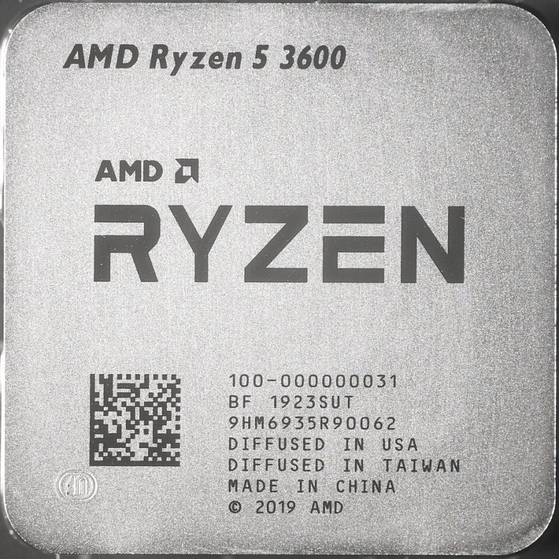 AMD Ryzen 5 3600 AMD Ryzen 5 3600